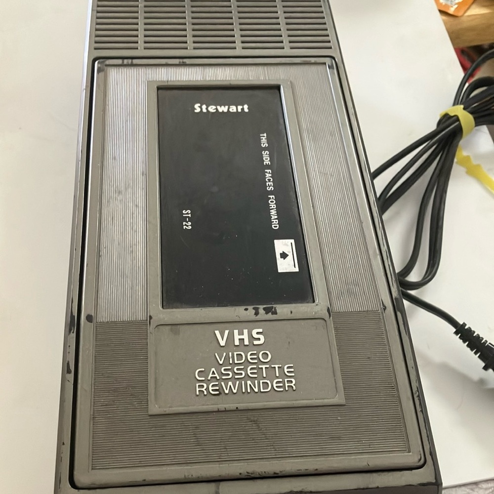 Stewart st22 vhs rewinder